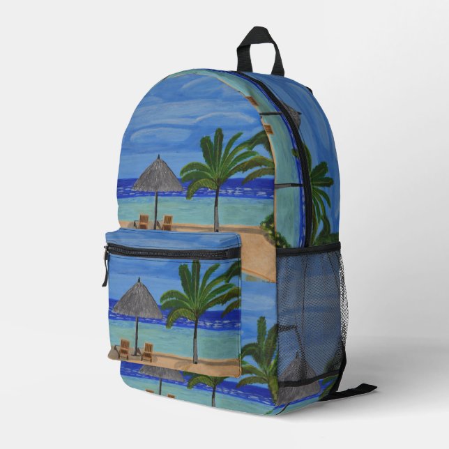 Maldives backpack  (Back Corner Right)