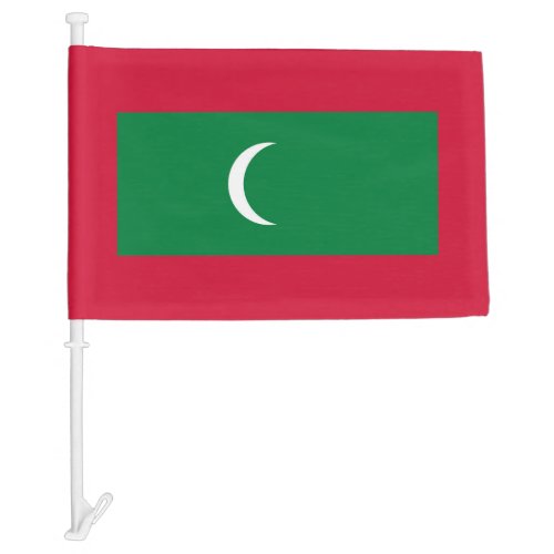 Maldives Car Flag