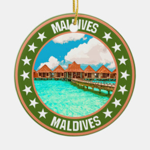 Maldives Ceramic Ornament