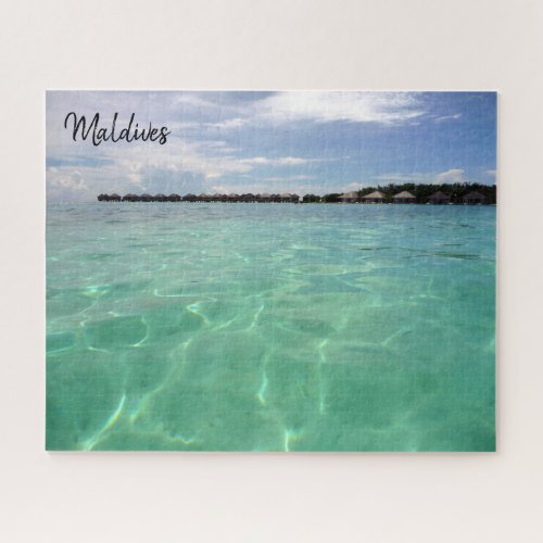 maldives clear waters jigsaw puzzle