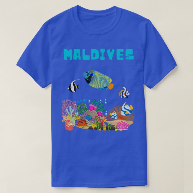 Maldives Coral Reef 1 T-Shirt (Design Front)