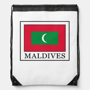 Maldives Drawstring Bag