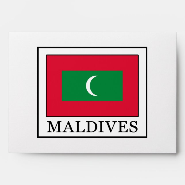 Maldives Envelope (Front)
