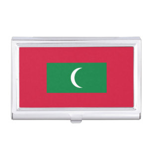 Maldives Flag Business Card Case