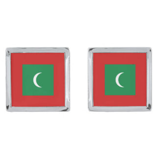 Maldives Flag Cufflinks