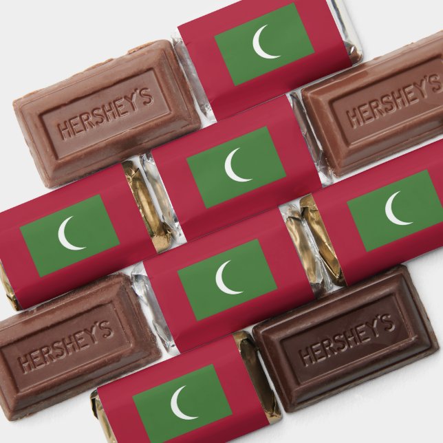 Maldives flag hershey's miniatures (Assorted)