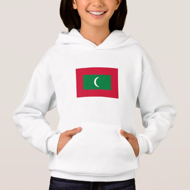 Maldives Flag Hoodie (Front)