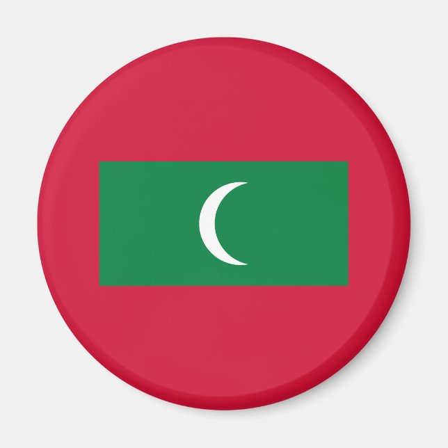 Maldives Flag Magnet (Front)