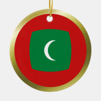 Maldives Flag Ornament