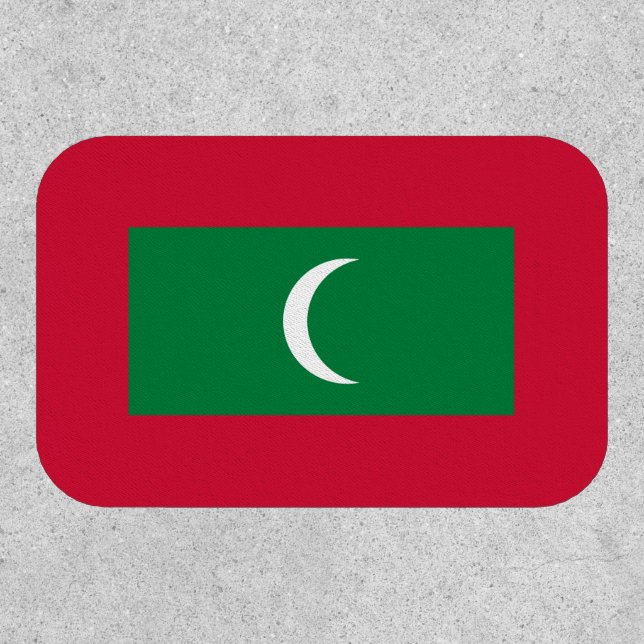 Maldives Flag Patch (Front)