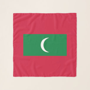 Maldives Flag Scarf