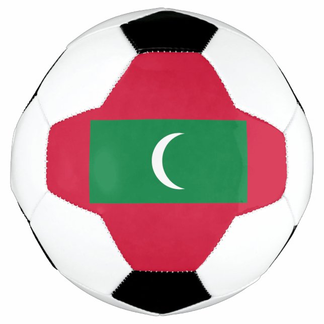 Maldives Flag Soccer Ball (Front)