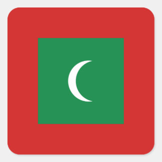 Maldives Flag Sticker
