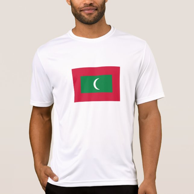 Maldives Flag T-Shirt (Front)