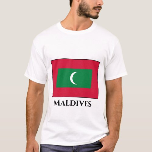 Maldives Flag T_Shirt