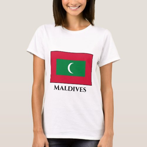 Maldives Flag T_Shirt