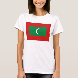 Maldives Flag x Map T-Shirt