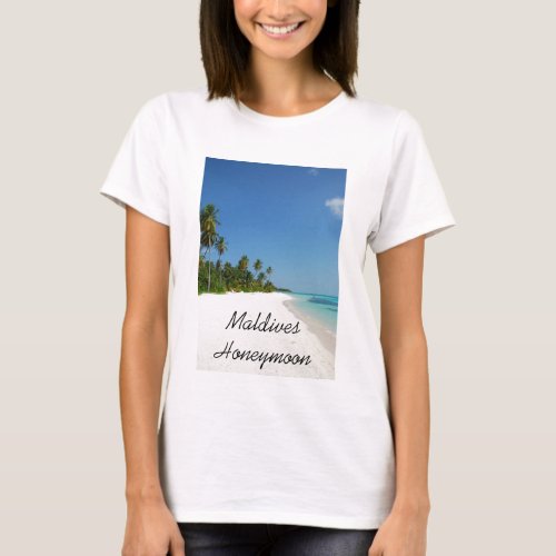 Maldives Honeymoon T_Shirt