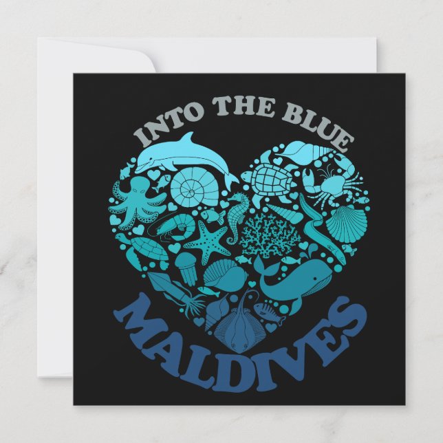 MALDIVES INVITATION (Front)