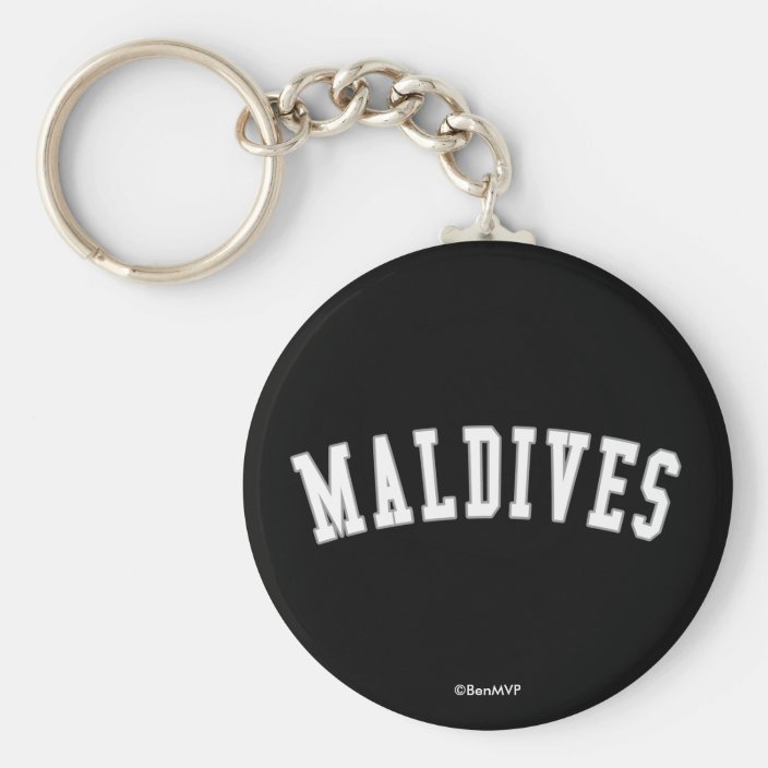 Maldives Key Chain