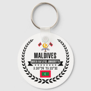 Maldives Keychain