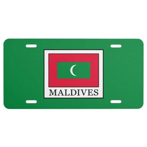 Maldives License Plate