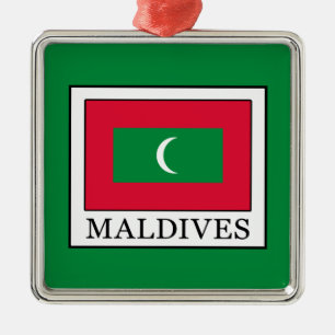 Maldives Metal Ornament