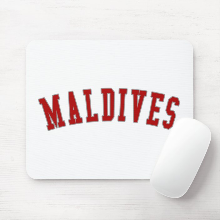 Maldives Mousepad