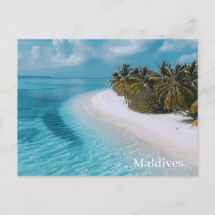 Maldives Photo Print Postcard