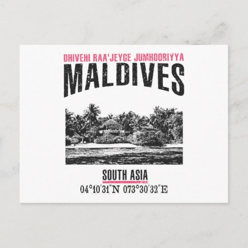 Maldives Postcard