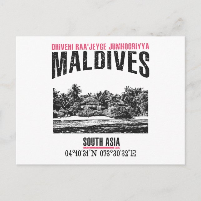 Maldives Postcard (Front)