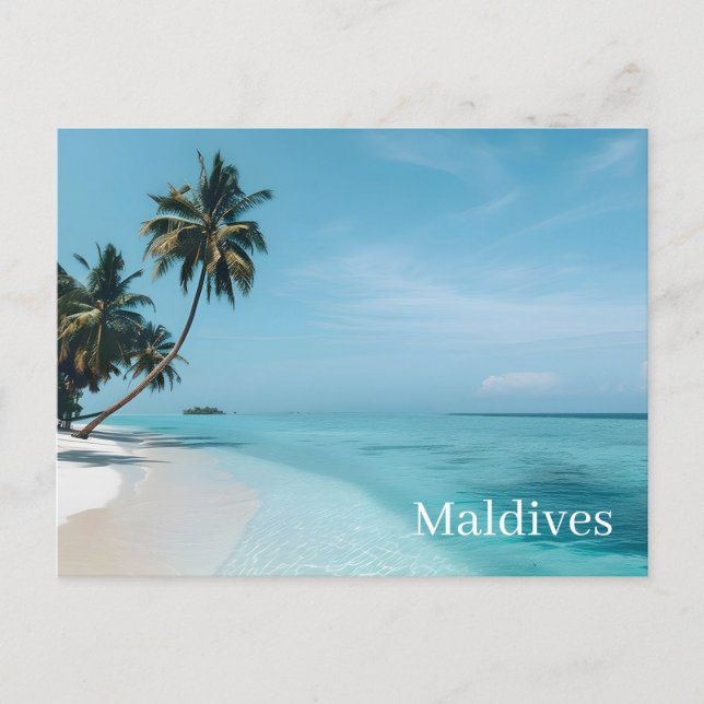 Maldives Postcard (Front)