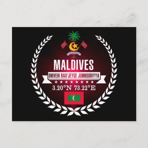 Maldives Postcard