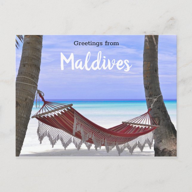 Maldives Postcard (Front)