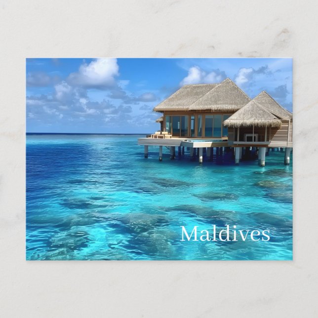 Maldives Postcard (Front)