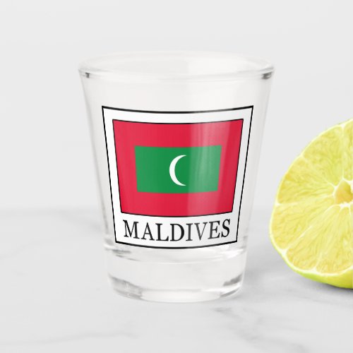 Maldives Shot Glass