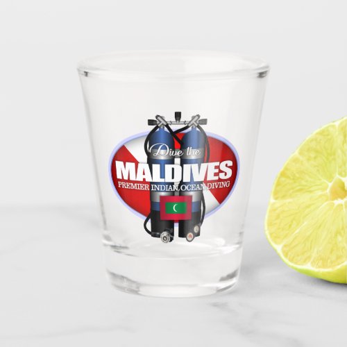Maldives ST Shot Glass
