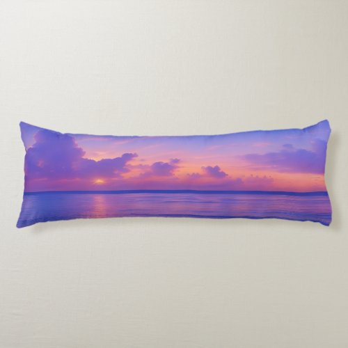 Maldives Sunset Body Pillow