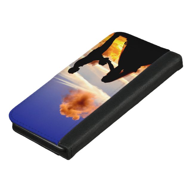 Maldives sunset iPhone wallet case (Top)