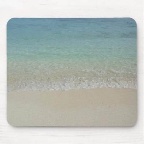 Maldives Template Custom Sea Sky Sand Elegant Mouse Pad