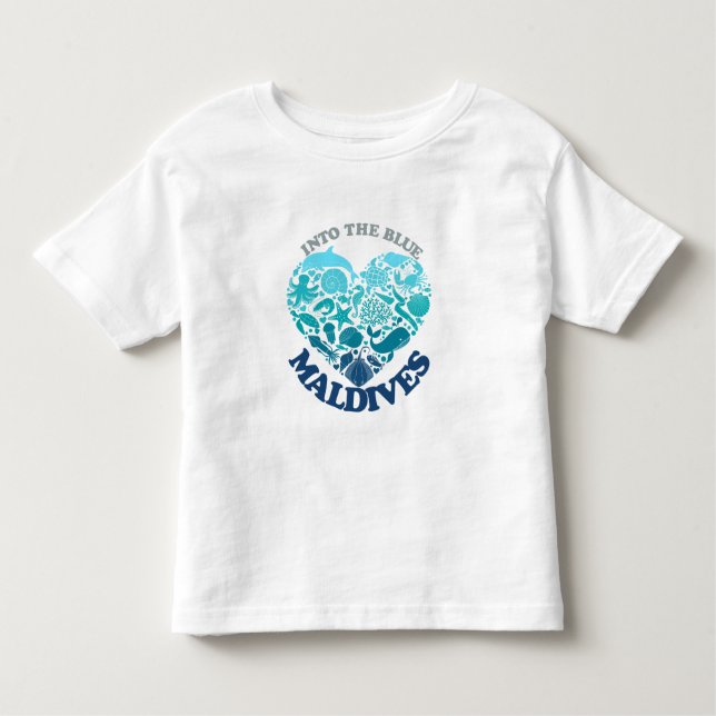 MALDIVES TODDLER T-SHIRT (Front)