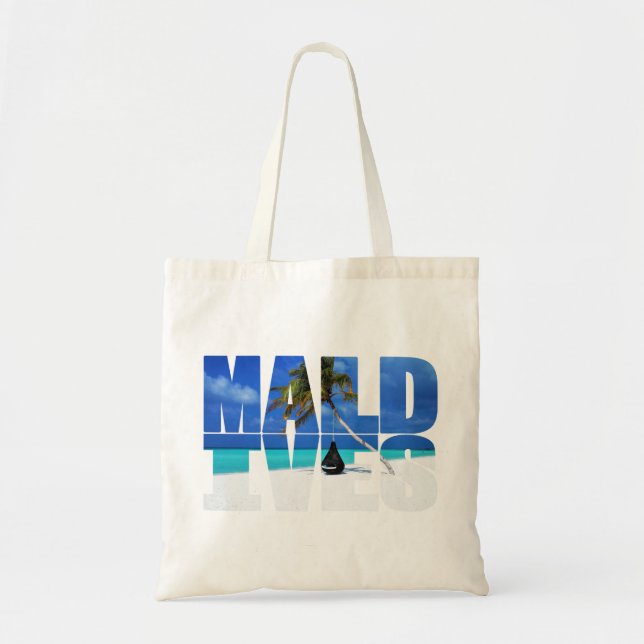 Maldives Tote Bag (Front)