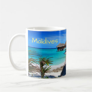 Maldives Tropical Island Resort Coffee Mug