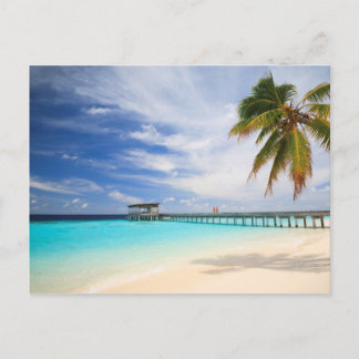 Maldivian escape postcard