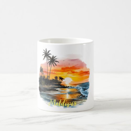 Maldivian Paradise Ceramic Mug