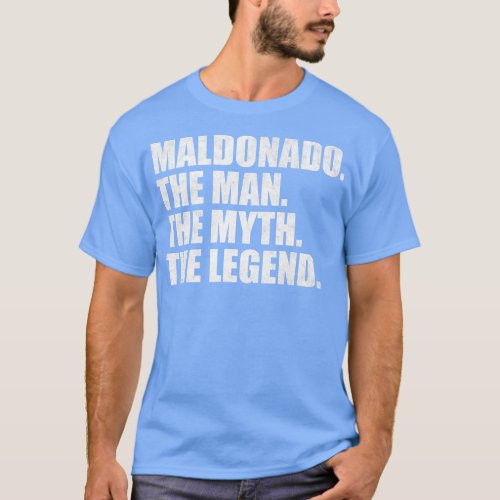 MaldonadoMaldonado Family name Maldonado last Name T_Shirt