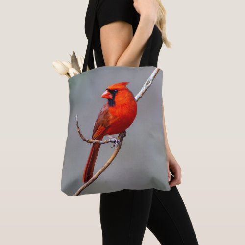 Male and Female Northern Cardinal Tote Bag