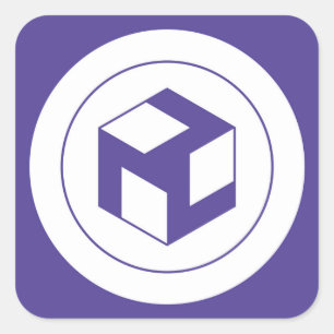 Male Antahkarana - Yang Antahkarana Square Sticker