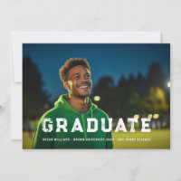Male Athlete Sport Bold Graduation 1-Photo