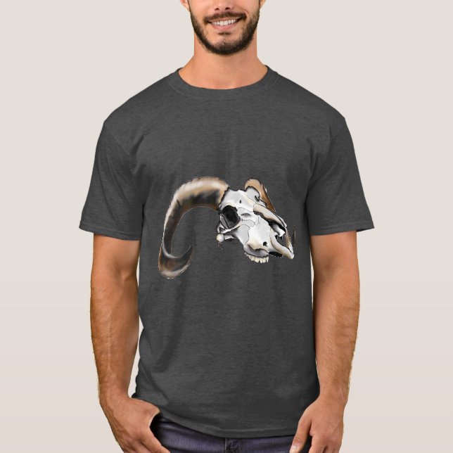 Male Bighorn Sheep T-Shirt (Front)